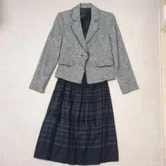 COMME CA ISM ツイードジャケットとシフォンスカート Mサイズ