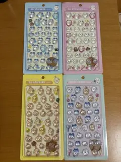 ちいかわ グッズ ボンボンドロップシール ハチワレ うさぎ 4枚セット