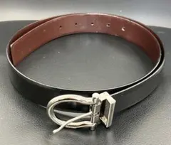 Ferragamo フェラガモ ベルト レザー ブラック　 メンズのサムネイル