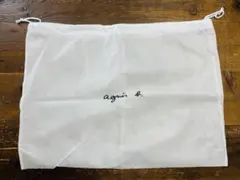 【新品・未使用品】agnès b. 大型ポーチ（巾着）