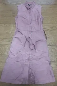 ユニクロ ノースリーブ 원피스