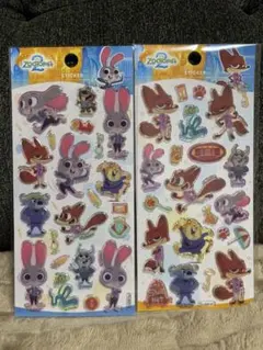 ズートピア シール2枚