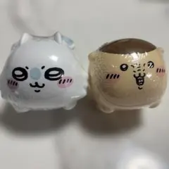 値下げ！ちいかわ　貯金箱　モモンガ　くりまんじゅう　2つセット　ガチャガチャ