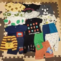 ベビー服 男の子　Tシャツ ショートパンツ16点セット　80サイズ