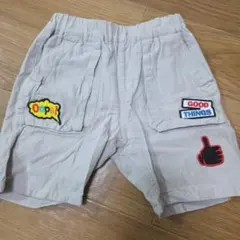 110サイズ グレー 半ズボン