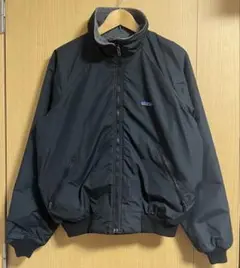 【希少】Patagonia 80s シェルドシンチラ　三角タグ　ブラック　M