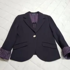 【pom ponette junior ポンポネット】紺ブレ　ジャケット　150