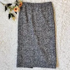 ■美品■ （大人気完売品）BLAMINK ブラミンク 膝下スカート サイズ36 定価9,9万✨BLAMINK ダブルフェイス タイトスカート 36サイズ