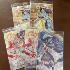 【プリキュア】カードウエハース　魔法使いプリキュア　キュアミラクル　4枚セット