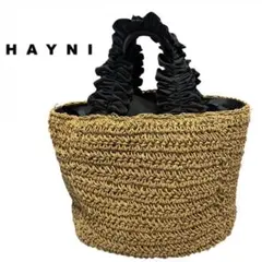 HAYNI ヘイニ　かごバッグ トートバッグ レディース 小さめ　フリルのサムネイル