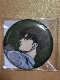 進撃の巨人　戦う背中ver. リヴァイ　缶バッジ