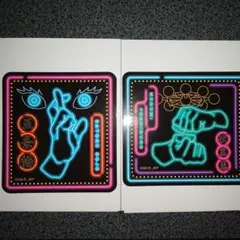呪術廻戦 掌印ステッカーコレクション 五条悟、伏黒恵 セット
