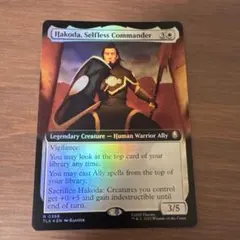 無私なる指揮官、ハコダ Hakoda, Selfless Commander