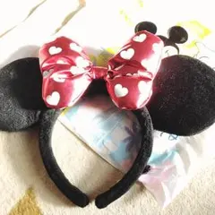 東京ディズニーリゾート カチューシャ ミニーちゃん 美品