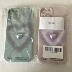 新品　BURNER スマホケース　iPhone14用2個　ピンクとライトブルー