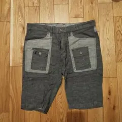 EDWIN グレー ショートパンツ
