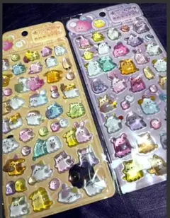 【2枚セット】オバケ★うるちゅる系シール