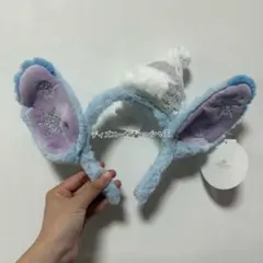 る様専用 上海ディズニー　クリスマス　スティッチ　カチューシャ 帽子付き