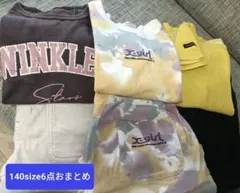 女の子 140おまとめ売り　Xgirl他セットアップ/Ｔシャツ/ショートパンツ