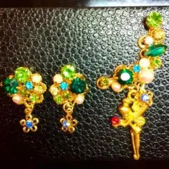 ティンカーベル♔イヤーカフ3点セット