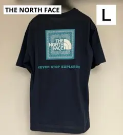 ノースフェイス Tシャツ 半袖 シャツ バンダナNT32349 ネイビー