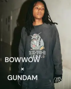 希少‼︎ BOWWOW × GUNDAM トレーナー スウェット ブラック XXLのサムネイル