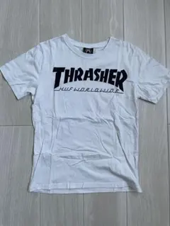 THRASHER HUF WORLDWIDE 半袖Tシャツ ホワイトのサムネイル