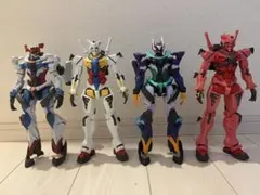 機動戦士Gundam GQuuuuuuX 限械突破　フィギュア　４種セット