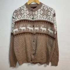 Jersild　ノルディックニット カーディガン カウチン柄 vintage