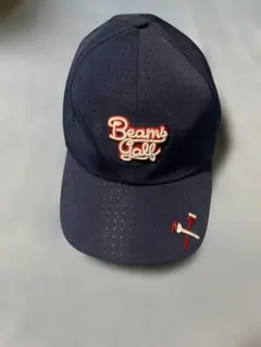 BEAMS GOLF キャップ ネイビー フリーサイズのサムネイル