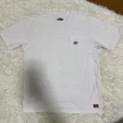 ホワイト Tシャツ ポケット付き