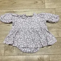 mamaraku 花柄ロンパース　サイズ70