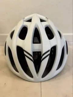 ヘルメット 自転車 サイクリング 白 軽量　M size 0630♪