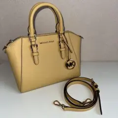 MICHAEL KORS イエローハンドバッグ