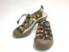 キーン KEEN ニューポート ■ スポーツ アウトドア サンダル 28cm茶系