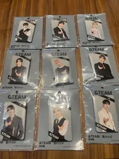 &TEAM 缶バッジ 9個セット
