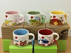 スターバックス You Are Here Japan デミ5個 箱付
