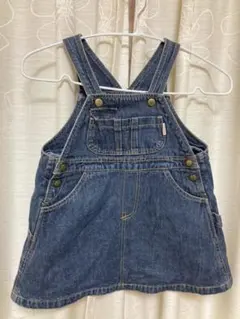 デニム ジャンパースカート サロペット