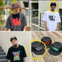 WANIMA レフラーコラボキャップ白