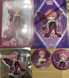 ホロライブ holoX タワー 鷹嶺ルイ 缶バッジ ポストカード アクスタ