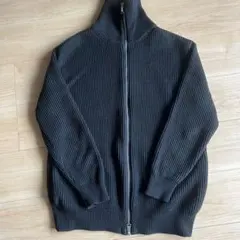 ZARA 黒 ドライバーズニット　Mサイズ