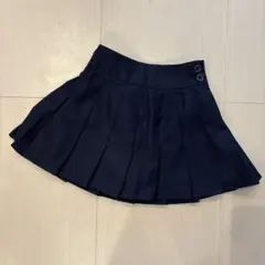 ネイビー プリーツスカート 130cmのサムネイル