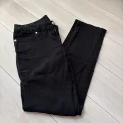 スキニーデニムパンツ ブラック