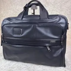 【人気✨】TUMI トゥミ レザー ビジネスバッグ ブラック 黒　ブリーフケース