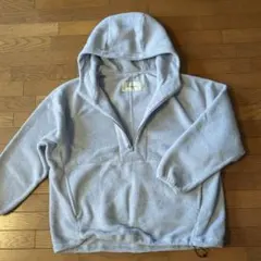 COCO DEAL フリースフードプルオーバー