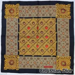 フランス製 DC クリスチャンディオール シルク100% スカーフ