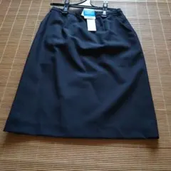 新品 KARSEE enjoy タイトスカート 9号 事務服　制服　OL　黒のサムネイル