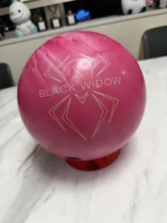 BLACK WIDOW ボウリングボール ピンク15ポンド - メルカリ