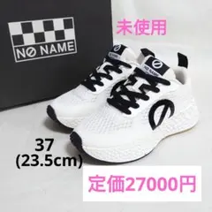 未使用 NO NAME 人気モデルのカーター　美脚スニーカー 37(23.5cmのサムネイル