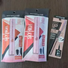メイベリン　マスカラ、アイライナーセット